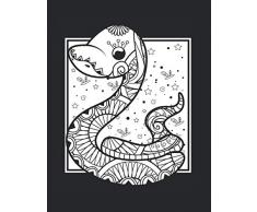 Malbuch Für Erwachsene Tiere: Ausmalbuch Mandala Stil | Stressabbau Relaxen & Entspannen | A4+ Softcover 100 Seiten | 22 x 28 cm (8,5x11 Zoll)