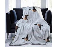 Flanell Ultra-Soft Decke Dekorative Weiche Warme Gemütliche Plüschgänse, Vögel, die in klarem Himmel fliegen, Weiche Decken Für Kinder