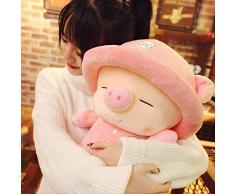 ANLEVO Schweinepuppe Puppenbett Super süßes Schlafkissen Little Pig Plüschtier Spielzeugpuppe süß