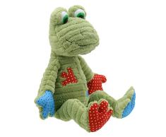 Lashuma Plüschtier Frosch 33 cm, Weiche Stofftier Kröte Grün, Kuscheltier Fröschlein mit Schlenker Armen und Beinen