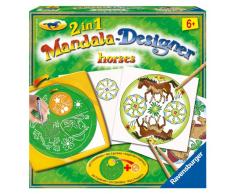 Ravensburger 29742 - Horses (Pferde) - Mandala-Designer® midi
