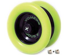 Yomega Xodus II Yoyo Umfasst Rollenlager-Technologie, Gummifelgen und Flügelformdesign Professionelles, reaktionsfreudiges Yoyos Spiel auf mittlerem Niveau