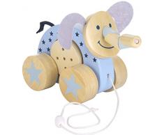 Kindsgut Ziehtier aus Holz, Nachzieh-Tier, Elefant