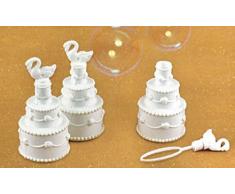 Seifenblasen Torte mit Schwan, 24 Stück