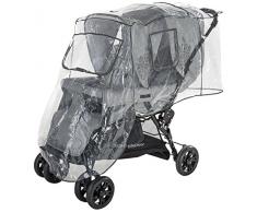 DIAGO 30009.75266 Komfort Regenschutz Geschwisterwagen
