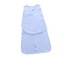 Baby-Wickeldecke, Kinderwagen-Decke für Neugeborene, weich und gemütlich - Blau