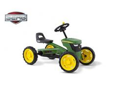 Berg Pedal Gokart Buzzy John Deere | Kinderfahrzeug, Tretauto, Sicherheid und Stabilität, Kinderspielzeug geeignet für Kinder im Alter von 2-5 Jahren