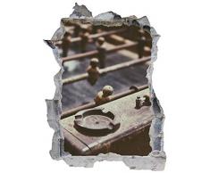 Kickertisch Tischfußball Kneipe Wandtattoo Wandsticker Wandaufkleber E0130 Größe 67 cm x 90 cm