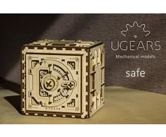 *MODELLBAUSATZ* 3D Holz Puzzle SAFE mechanischer Baukasten TRESOR Geschenk Modellbau NEW GENERATION Holzpuzzle *VIDEO*