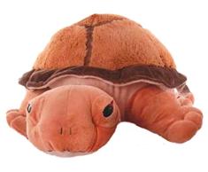 Inware 6967 - Kuscheltier Schildkröte Chilly, 53 cm, braun, Kuschelschildkröte, Schmusetier