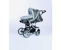 Harmatex 8008 00 - Regenhaube für Kinderwagen mit Schwenkschieber,PEVA - Folie