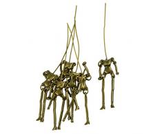 6 Stü Puppen Körper Anhänger Charms, Schmuckherstellung Für Halskette Ohrringe Halsband Suche Nach Zubehör - Antike Bronze