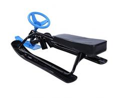 NMDD Klapp-Kick-Scooter, Snow Sledge Racer, Sport Unisex Youth Snow Racer Winterspaß Skiroller-Schlitten für Kinder Outdoor-Sportarten