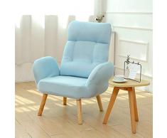 Glider Baby Nursing Chair ＆ Fußschemel, Stillstuhl Mutterschaft Stuhl Mit Hoher Rückenlehne Und Armlehne, Leinen-Baumwollbezug, 5 Gänge Höhenverstellbar