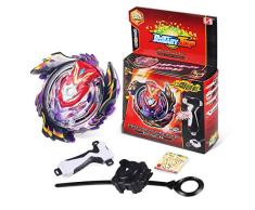 Anear Kampfkreisel Set 4D Fusion Modell Metall Masters Beschleunigungslauncher Speed Kreisel Mit Zieh-Sender Tolles Kinder Spielzeug Geschenk
