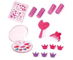 Bayer Design 90088AA Charlene Super Model Styling Head, Schminkkopf, Frisierkopf inklusiv Kosmetik und Zubehör