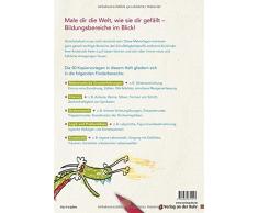 Kreative Malvorlagen für Vorschulkinder: Gezielte Schulvorbereitung zu den Bildungsbereichen der Kita