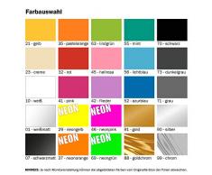 Kiwistar Kicker Tischfußball Evolution Aufkleber Sticker 25 Farben Neon Matt