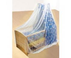 BABY-PLUS Insektennetz Kinderbett mit Himmel, weiß