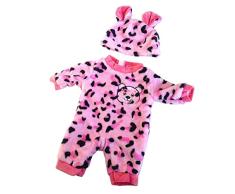 P Prettyia Puppen Tier Form Strampler Overall Set für 50 cm Baby Puppe Dress Up - # 5