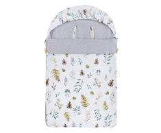 Sevira Kids – Fußsack Universal Frühling/Sommer für Kinderwagen und Autositz