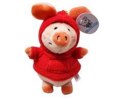 Banbie Piggy Weibi Plüschtier Schwein Schlüsselanhänger Mädchen Herz Metall Schlüsselbund Tasche Hängen Taschen Zubehör Plüschtier Schlüsselanhänger