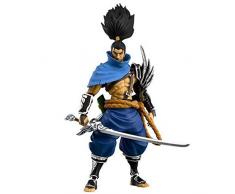 Yasuo Sammler Action-Figur Spielzeug Geschenk Puppe, League of Legends Figura Lee Sin 3D Spiel PVC Action Figure