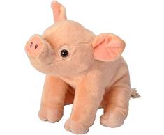 Wild Republic Plüsch Ferkel Schwein, Cuddlekins Kuscheltier, Plüschtier, 30cm