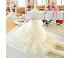 Mini Office Depot 30 / 35cm Schwan Plüsch Spielzeug Flamingo - Puppe Stofftier Puppe Ballett (Weiß-Large)