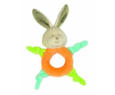 Fashy 1232 Plüsch-Greifling Hase mit Rassel