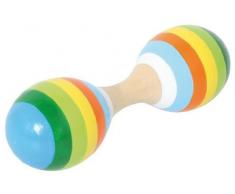 Inware 22405 - Doppel-Mini-Maracas, Holzrassel