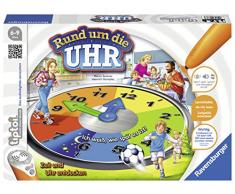 Ravensburger tiptoi Lernspiel Rund um die Uhr - 00736 / Spielend einfach die Uhr lesen und verstehen
