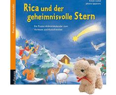Rica und der geheimnisvolle Stern: Ein Poster-Adventskalender zum Vorlesen und Ausschneiden mit Stoffschaf (Adventskalender mit Geschichten für Kinder / Ein Buch zum Vorlesen und Basteln)