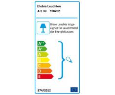 Elobra Kinder Lampe Deckenlampe Turmdrehkran mit Markus Deckenleuchte Kinderzimmer Holz, gelb 128282
