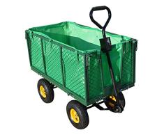 HENGMEI Bollerwagen Gartenwagen Handwagen Transportwagen 500kg belastbar für Gärten (Modell B)