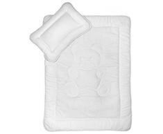 Kinder Bettdecken Set mit Bärchensteppung 40x60 cm + 100x135 cm nach Öko-Tex Standard 100 zertifiziert