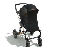 faltbar Moskitonetz Baby Sonnenverdeck f/ür Buggy /& Sportwagen Kinderwagen Sonnenschutz Universal Blau + Schatten Tuch XL Pop-Up Sonnendach mit UV Schutz 40+