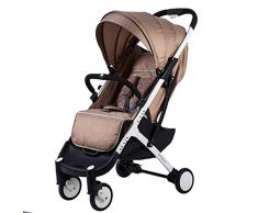 IF.HLMF Baby Buggy, Hochlandschaft, tragbarer faltbarer Kinderwagen, leicht, faltbar, Reise Baby kann sitzen Liege-Kinderwagen