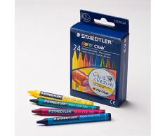 Staedtler 220 NC24 - Noris Club Wachsmalkreide, 24 Stück im Etui