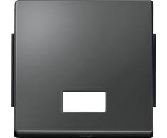 Merten 343814 Wippe mit rechteckigem Symbolfenster, anthrazit, AQUADESIGN