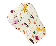 Kinderwagen/Auto/Hochstuhl Sitzkissen Liner Mat Pad Cover Schutz Atmungsaktiv (Giraffe)