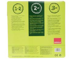 Jumbo Spiele Goula D53023 - Holzpuzzle Silhouetten, 15 Teile