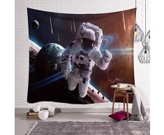 XYL HOME Muster Wandteppiche Wandteppiche Wandbehang Tapisserien Sternteppiche Hauptdekorationen Für WohnzimmerAstronaut, 11, M