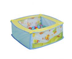 Knorrtoys 55310 - Spielzelt/ Bällebad Ballix inkl. 25 Spielbälle 6 cm Durchmesser