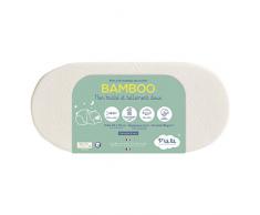 Ptit Lit – Matratze für Babytragetasche, Bambus, 32 x 72 cm, unbehandelt, abziehbar