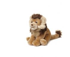 WWF WWF00612 Plüsch Löwe, realistisch gestaltetes Plüschtier, ca. 23 cm groß und wunderbar weich
