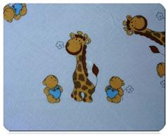 Family-Kollektion 5er Pack Mullwindeln bunt I hautfreundliches & angenehm weiches Schmuse-Tuch I Spucktücher Baby aus 100% Baumwolle I 5 Stück Baumwoll-Tücher 70 x 80 cm (Giraffe weiß)