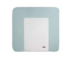 BO Babys Only - Wickelauflagenbezug aus Baumwolle - 75x85 cm - für alle Standard-Wickelauflagen - für Jungen und Mädchen - Minze