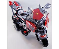 Kindermotorrad Elektromotorrad Maximum Topracer Kinder von 4-8 Jahre 6 Farben (Schwarz)