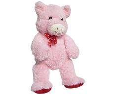 Wagner 9062 - XL Plüschschwein - 60 cm groß - Riesen Kuschelschweinchen Teddybär Plüschtier Plüsch Plüschbär Ferkel